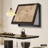 Pintura Decorativa de Caja de Medidor Eléctrico Estilo Vintage, Pintura Decorativa de Caja de Distribución de Energía y Interruptor Automático, Pintura Colgante Retro Americana, Pintura de Caja de Corriente Fuerte y Débil Resistente de Gama Alta