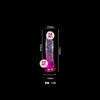 Dildo Artificial de Cristal Dispositivo de Masturbação Feminina com Dildo de Ovo Carne Macia Dispositivo Sexual Feminino Realista Sexo Adulto