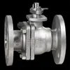 Válvula de Bola con Brida de Acero Inoxidable Q641F-16 Dn25 Válvula de Bola Neumática