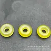 Anel de Segurança de Ágata Vermelha Natural 15mm Acessórios de Joalheria Anel Pendente Torcido à Mão Pulseira Pingente Acessórios DIY Atacado