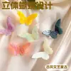 Nuevos Colgantes de Mariposa 3D Coloridos, Accesorios DIY de Acetato, Pasadores de Estilo Antiguo, Materiales Hechos a Mano, Accesorios de Joyería al por Mayor