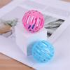 Venta al por mayor personalizada Recorte Mismo Color Bola Campana Interactiva Divertida Gato Bola de Plástico Entrenamiento Juguete para Gato Campana Bola Multipatrón