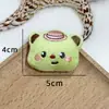 Broche de Pelúcia Fofo de Desenho Animado Urso Acessórios DIY Para Cabeça Acessórios de Cabelo Roupas Lenço Acessórios de Joia