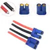 Enchufe Ec5 con Cable Enchufe de Suministro de Energía de Emergencia Modelo de Avión Conector de Cable Banana Chapado en Oro Ec8Ec5Ec3