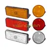 Luz de Freno para Pedal de Vehículo Eléctrico 24 LED Luz Trasera Señalizador de Giro Luz de Dirección Luz Lateral de Camión Reflector Reflector