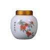 Tetera de cerámica sellada, tetera, tetera, tetera, tetera, caja de té Pu'er, cubo de té, juego de té, tamaño pequeño, oveja, grasa, jade, porcelana, portátil