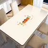 Envío Gratis en Puntos Mantel Impermeable a Prueba de Aceite Sin Lavado Anti-quemaduras Vidrio Suave Mantel para Mesa de Comedor Sentido de Lujo Ligero Mantel para Mesa de Café