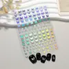 Estampado en Caliente Pequeñas Mariposas Pegatinas para Uñas Planas Adhesivas Simples Versátiles Mariposa DIY Pegatinas de Arte para Uñas Joyería Dh962