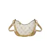 Bolsa Feminina de Luxo 2026 Nova Moda Executiva Retrô Monograma Bolsa de Ombro Casual Transversal Bolsa Sela de Luxo