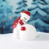 Novos Produtos de Natal Bolas de Neve Bonecos de Neve Enfeites Meias do Papai Noel Árvore de Natal Micro Paisagem Decoração Fornecimento Transfronteiriço
