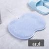 Artefato de massagear as costas preguiçoso banho banheira escova para as costas almofada para as costas ventosa parede forte antiderrapante almofada para esfregar os pés