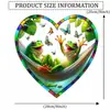 Directo de Fábrica Transfronterizo Temu Serie Mundo Animal Colección Colgantes de Disco Acrílico Coloridos Decorativos para Interiores y Exteriores
