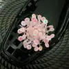 Acessórios de Flor de Sapato de Cristal Resistentes Estilo Coreano com Lantejoulas Bordadas, Franjas de Cristal Exquisite de Estilo Leve de Luxo