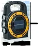 Lámpara portátil de energía solar, linterna recargable por USB, linterna multifuncional, reflector, lámpara de iluminación para camping