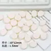 Rolinho Suíço Pintado Contas Perfuradas Nuvem Colorida Contas Cdc Bolsa Pendurar Corrente de Celular Pulseira Acessórios para Joias DIY Material