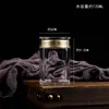 Acrílico Grau Alimentício Produtos para Cuidados com a Saúde Personalizados Transparente Camada Dupla Frasco Cápsula Embalagem Plástica Pote Selado Frasco Sub-Embalagem