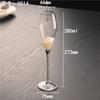 Taça de cristal Taça de Champanhe Taça de Vinho Espumante Taça de Presente Set Taça de Vinho Tulipa Taça de Champanhe Cálice