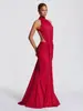 Vestido Nuevo de Primavera Transfronterizo Europeo y Americano 2026, Vestido de Tirantes Plisado Delgado de Moda y Elegante Espalda Descubierta