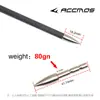 Seta alvo do arco 4.2mm diâmetro interno aço inoxidável vento 80 100 120 150 200 seta super afiada grade