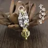 Alas de Oro Latón Pájaro Dapeng Moda Retro Combinable Llavero Colgante para Hombre y Mujer Accesorios Wen para Jugar Colgante Creativo Divertido