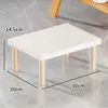 Soporte base para carcasa de host de computadora debajo del escritorio soporte de colocación estante elevador para monitor de computadora estante de almacenamiento de escritorio