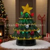 Decoraciones Navideñas Transfronterizas Ins Mini Árbol de Navidad Artesanías de Resina Adornos de Escritorio Fiesta