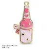Chapéu de Cowboy Ocidental Europeu DIY Esmalte Gotejante Ornamento Acessórios Pingente Único Bota de Cowboy Charme Estilo Pequeno Perfume Pingente de Colar