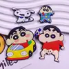 Dibujos animados crayón pequeño nuevo tridimensional lindo PVC pegamento suave accesorios DIY pegatinas de refrigerador plástico blando pegamento suave fabricantes
