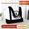 Bolsa de Lona Personalizada Bolsa de Algodão Lisa Bolsa Publicitária Bolsa Transversal com Zíper Bolsa de Compras Bolsa de Lona Personalizada Impressa com Logo
