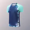 Novos Uniformes de Badminton para Homens e Mulheres, Manga Curta, Secagem Rápida, Respiráveis, Uniformes Esportivos para Treinamento, Absorventes de Suor, Uniformes de Competição para Estudantes e Crianças 3327