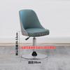 Silla de Estudio de Lujo Ligero para Uso Doméstico al por Mayor, Silla para Sentarse Largamente, Silla de Computadora para Escritorio de Estudio Pequeño Apartamento