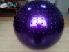 Venta al por mayor 55-85 cm Engrosado Mitad Pincho Mitad Brillante Antiexplosión Pelota de Yoga