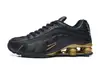 Zapatos Shox R4 de Columna de Aire Aumentadores de Altura Zapatos Deportivos con Pilares de Efecto Resorte Transfronterizos Putian Blanco Azul Rojo Puro Original