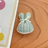 Muñeca de Conejo Linda Rellena de Algodón al por Mayor Accesorios para Pasadores de Pelo Broche de Peluche Bufanda de Muñeca Tejida de Tela Accesorios