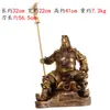 Yang Tongji Fabricante Atacado Artigos de Cobre Atacado Estátua de Cobre Guan Gong - o Poderoso Conquistador do Mundo - Artesanato para Cerimônia de Inauguração