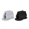 Porta-Caneta de Silicone Porta-Caneta Autoadesivo Suprimentos para Mesa de Professor Clipe de Caneta Adesivo Porta-Caneta Suspensor para Mesa de Escritório Bandeja