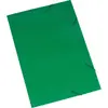 Pasta com aba elástica (papel) Ofício Verde