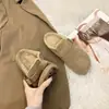 Zapatos de mujer estilo Birkenstock, cálidos y con forro de felpa, nueva colección de invierno 2026, mocasines planos sin cordones, zapatos peludos, pantuflas de algodón para mujer