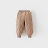 Calças de Penas Infantis, Calças Quentes de Inverno, Leggings Engrossadas, Calças Casuais Engrossadas de Inverno para Bebê, Bebês e Crianças Pequenas