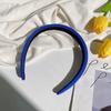 Accesorios para el Cabello Azul Klein Diadema Popular en Internet 2021 Nueva Moda Otoño e Invierno Sentido de Alta Gama Pinza para el Cabello Súper Blanca Pinza para el Cabello de Niña
