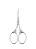 Tesoura de cabelo de aço inoxidável com ponta redonda tesoura de barba tesoura de pelo do nariz tesoura de maquiagem tesoura de sobrancelha tamanho pequeno tesoura de barba tesoura de sobrancelha de beleza