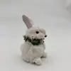 Decoração de Natal de Novo Produto Transfronteiriça: Enfeite Pendente Coelho de Palha, Arranjo de Jardim, Adereço de Fotografia, Pequeno Animal