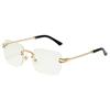 2023 nuevas gafas de sol de moda sin montura europeas y americanas, gafas de sol de caja, gafas de moda para hombre, gafas de sol al por mayor