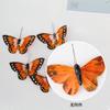 Borboleta de pena 7,5CM borboleta de simulação acessórios de decoração decoração de Natal artesanato presente borboleta