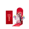 Sobre Rojo de Boda Tridimensional 2025 Nuevo Estilo Personalizado Creativo con Bolsa Especial para Bodas Suministros de Boda