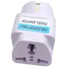 Adaptador de Enchufe de Conversión Estándar Alemán Corea Alemana Estándar Europeo Europeo Francia Bali Adaptador de Viaje Enchufe de Conversión de Energía