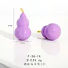 Loja de Ouro Mesmo Estilo Acessórios DIY Banhados a Ouro Colar com Pingente de Cabaça de Sete Peças para Mulheres, Corrente de Clavícula Versátil Exquisita Retro da Moda