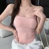 576 # Camisola Sexy Sin Costuras para Mujer, Elegante y Favorecedora, Realza la Figura y Muestra la Espalda Hermosa, Top Único y Versátil