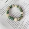 Pulsera de Cuentas Degradadas de Raíz de Bodhi de Jade Blanco con Garra de Gato Sentido de Alta Gama Nicho de Alta Gama Adornos Pulsera de Cuentas de Rosario Pulsera de Cuentas Poco Profundas