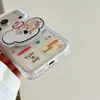 Funda con soporte de koala de dibujos animados para iPhone 17 Pro Max, adecuada para 16 Pro, doble capa 18 Pro, oso 15